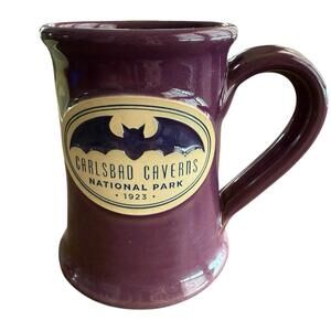 Carlsbad Caverns Coffee Mug Deneen Pottery  USA Souvenir Gift
